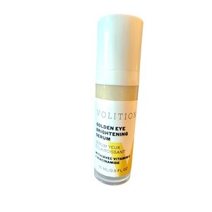Volition Golden Eye Brightening Serum With Vitamin C + Niacinamide Full Size New